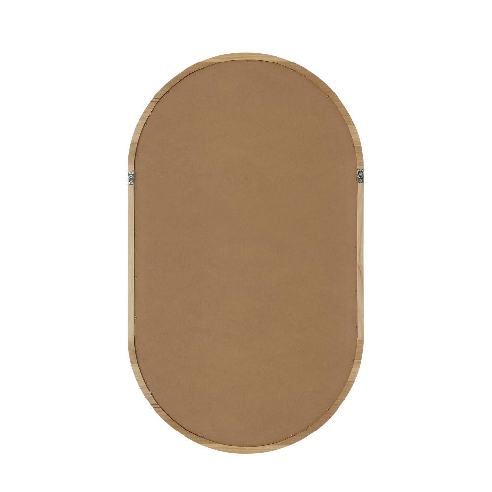 Wall Mirrors Oval Wooden 84x50cm