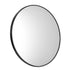 Wall Mirrors Round 50cm Black