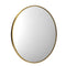 Wall Mirrors Round 50cm Gold