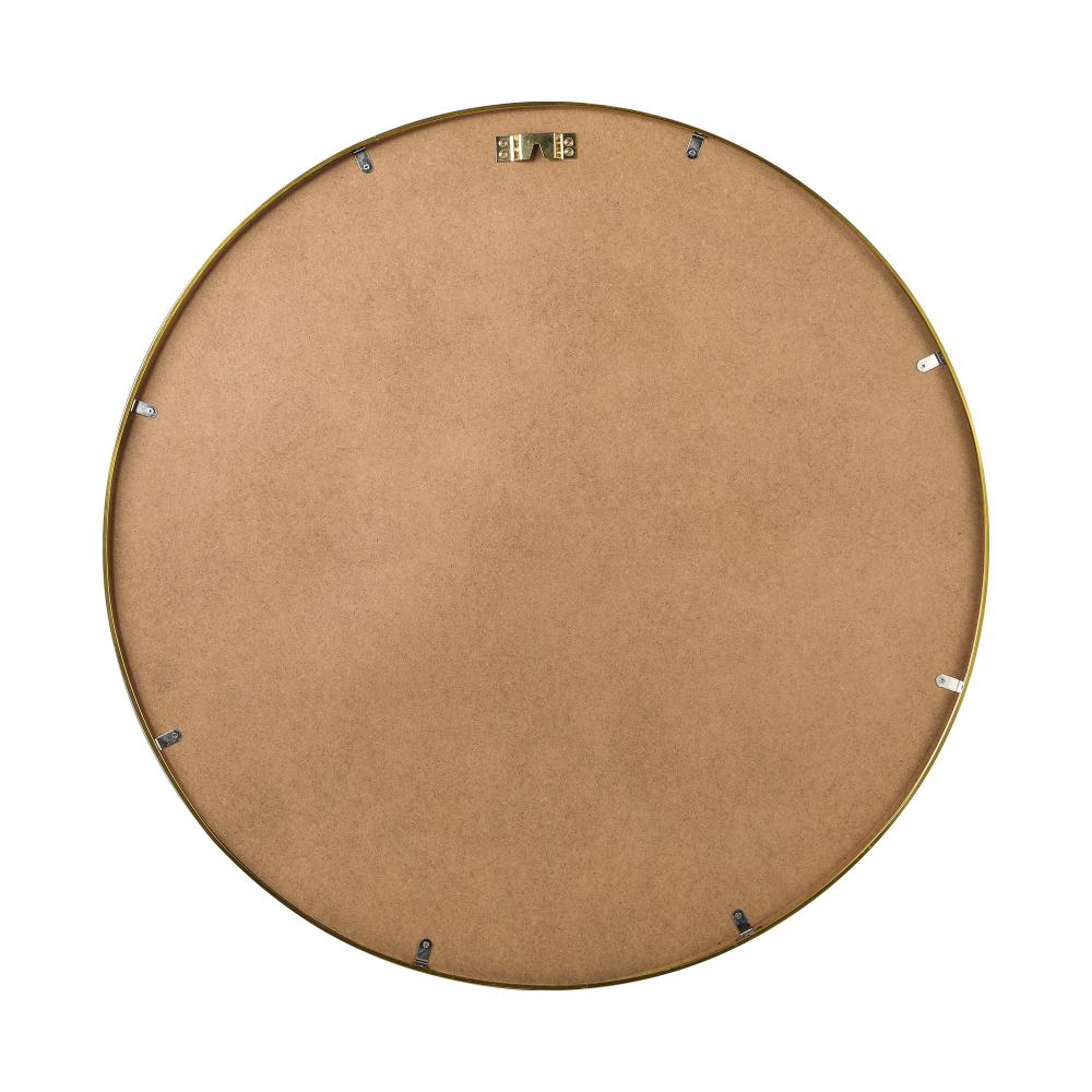 Wall Mirrors Round 50cm Gold