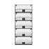 5 Tier Stackable Closet Organizers and Storage Closet Hanging Storage Organizer Shelves