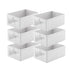 Artiss 6 Pack Linen Closet Organizers and Storage Foldable Clothing Bins