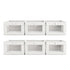 Artiss 6 Pack Linen Closet Organizers and Storage Foldable Clothing Bins