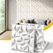 3D Wall Panels Diamond PVC Decorative Panels 50x50cm Set of 15 Feature Wall