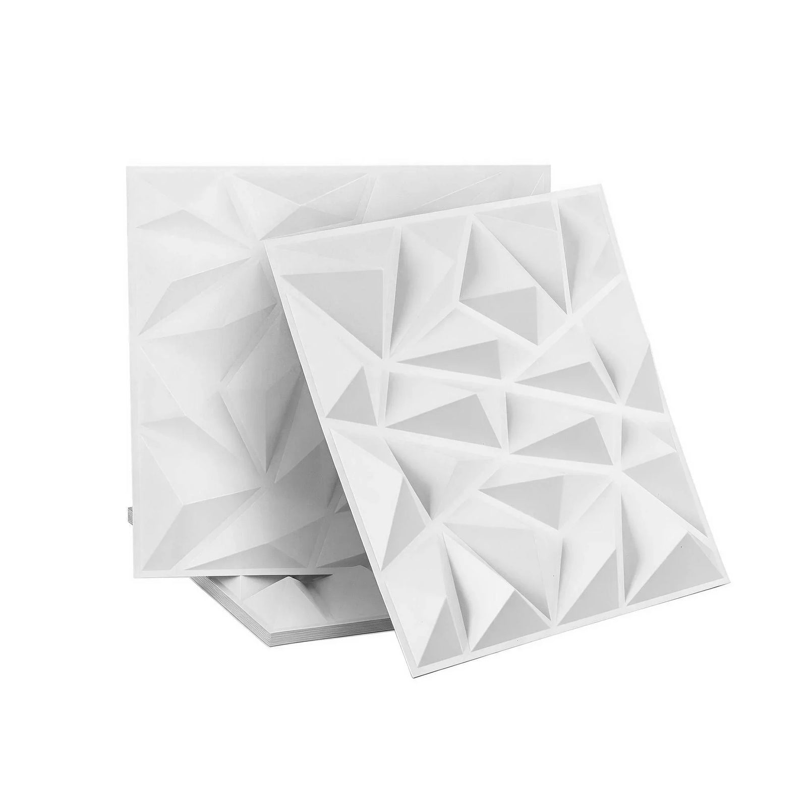 3D Wall Panels Diamond PVC Decorative Panels 50x50cm Set of 15 Feature Wall