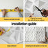 3D Wall Panels Diamond PVC Decorative Panels 50x50cm Set of 15 Feature Wall