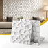 3D Wall Panels PVC Decorative Panels 50x50cm Set of 15 Feature Wall Poly