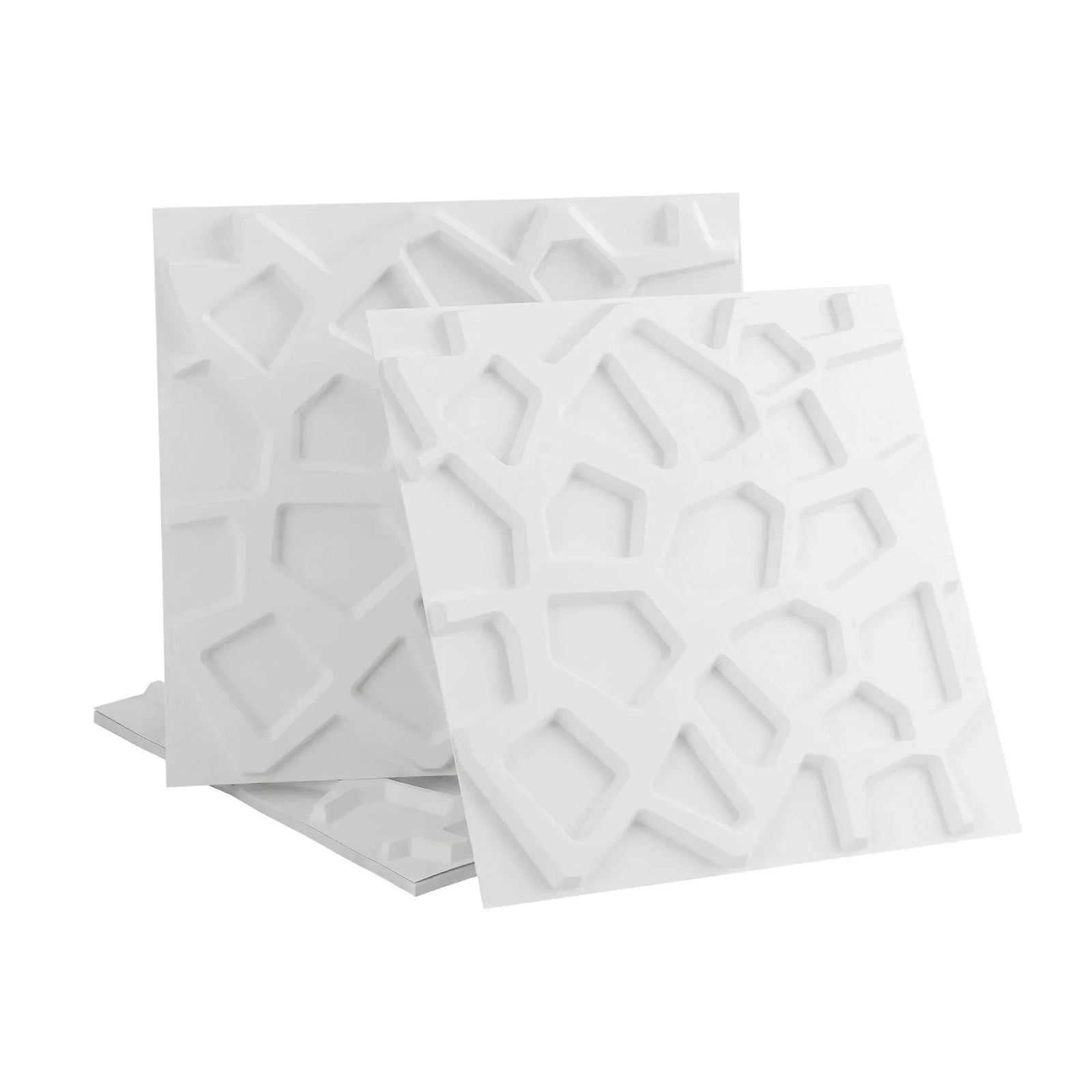 3D Wall Panels PVC Decorative Panels 50x50cm Set of 15 Feature Wall Poly