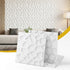 3D Wall Panels PVC Decorative Panels 50x50cm Set of 15 Feature Wall Poly