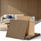 10PCS Peel and Stick Wall Panels Tiles 68X68CM Self Adhesive for Home Office Studio Brown