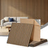 10PCS Peel and Stick Wall Panels Tiles 68X68CM Self Adhesive for Home Office Studio Brown