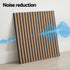 10PCS Peel and Stick Wall Panels Tiles 68X68CM Self Adhesive for Home Office Studio Brown