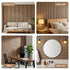 10PCS Peel and Stick Wall Panels Tiles 68X68CM Self Adhesive for Home Office Studio Brown