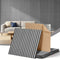 10PCS Peel and Stick Wall Panels Tiles 68X68CM Self Adhesive for Home Office Studio Grey