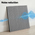 10PCS Peel and Stick Wall Panels Tiles 68X68CM Self Adhesive for Home Office Studio Grey