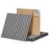 10PCS Peel and Stick Wall Panels Tiles 68X68CM Self Adhesive for Home Office Studio Grey