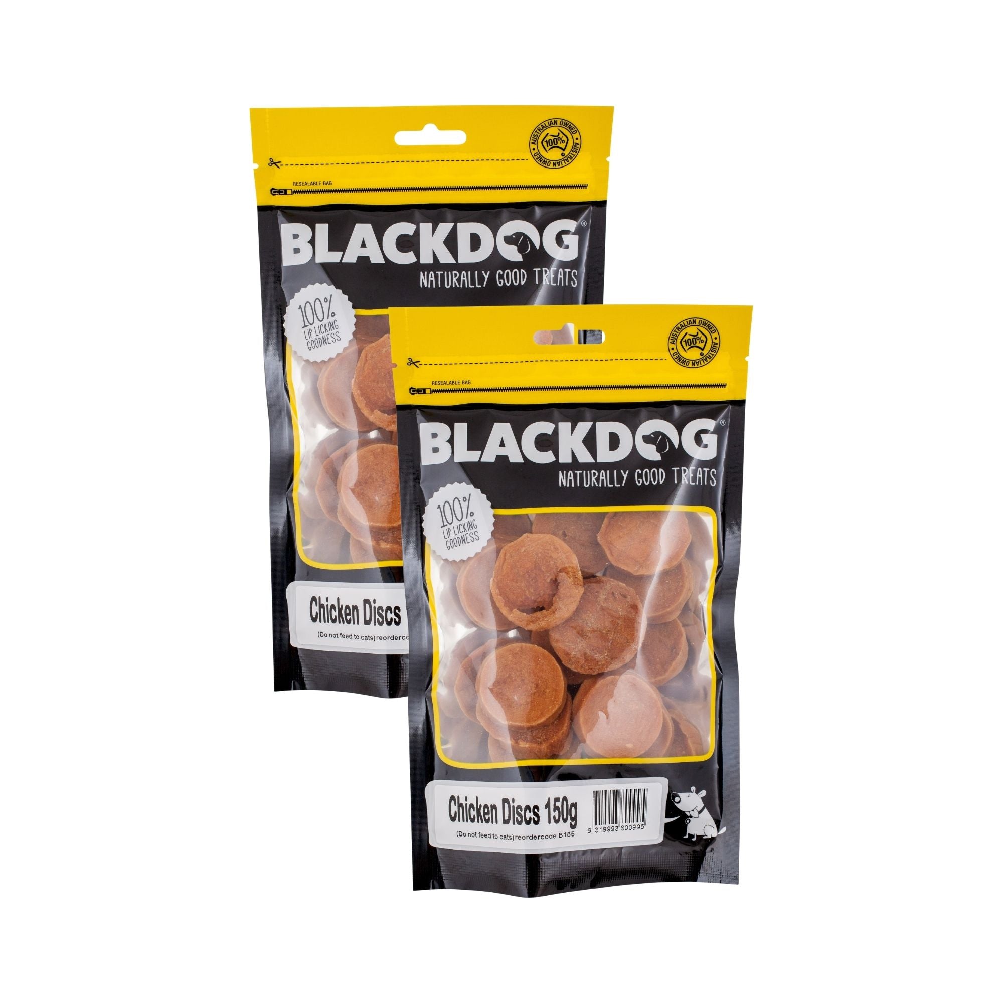 Blackdog Chicken Discs 150g x 2pk-2006733399804481536