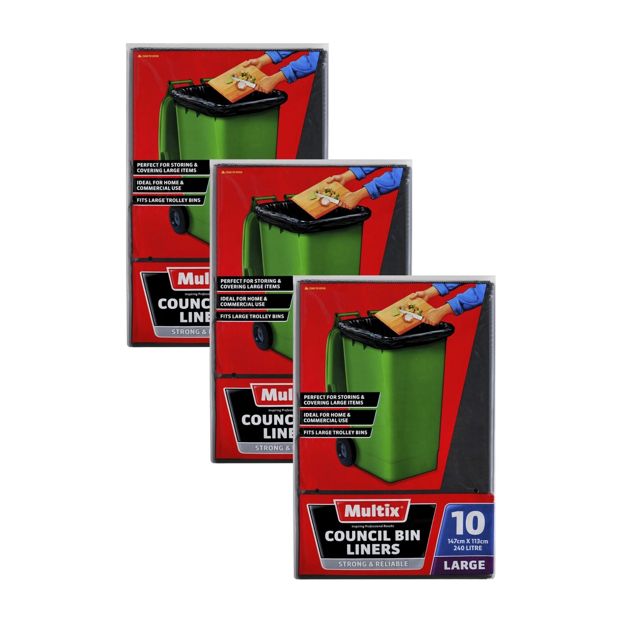 Multix Large 240L Council Bin Liner 10pk x3-2100034977214369792