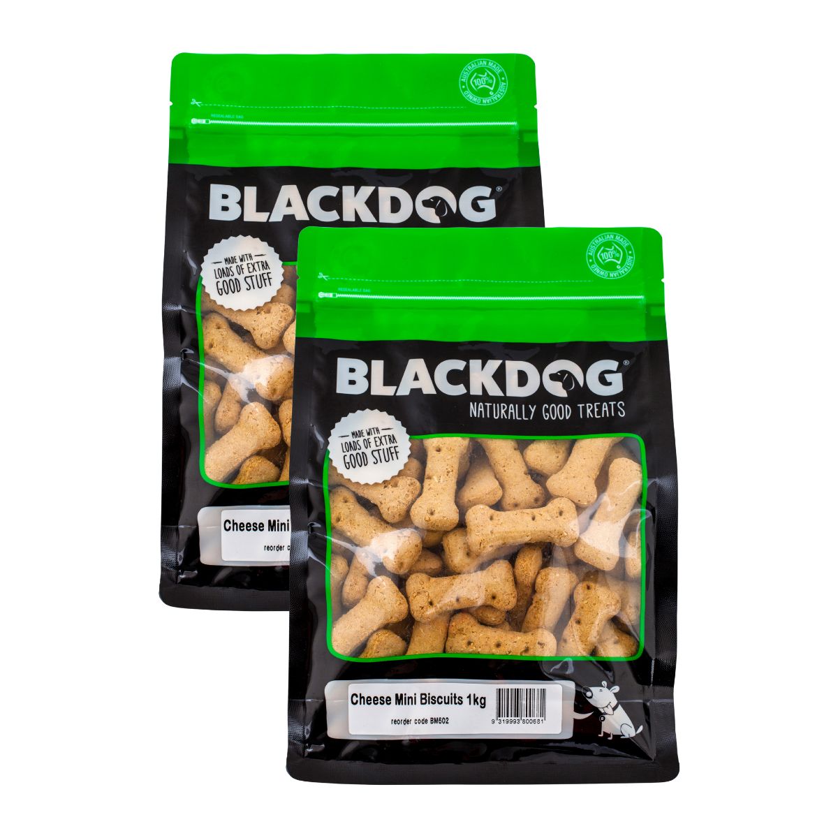 Blackdog Mini Cheese Biscuits 1kg x 2pk-1973193591266349057