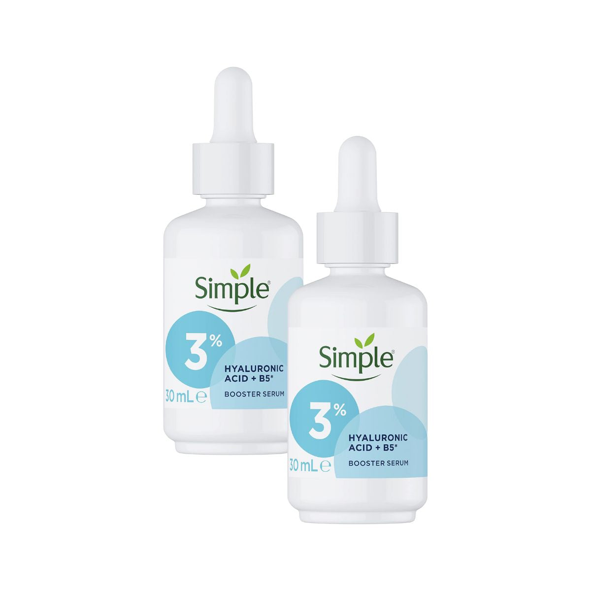 2x Simple Booster Serum 3% Hyaluronic Acid and B5-1996005543092817922