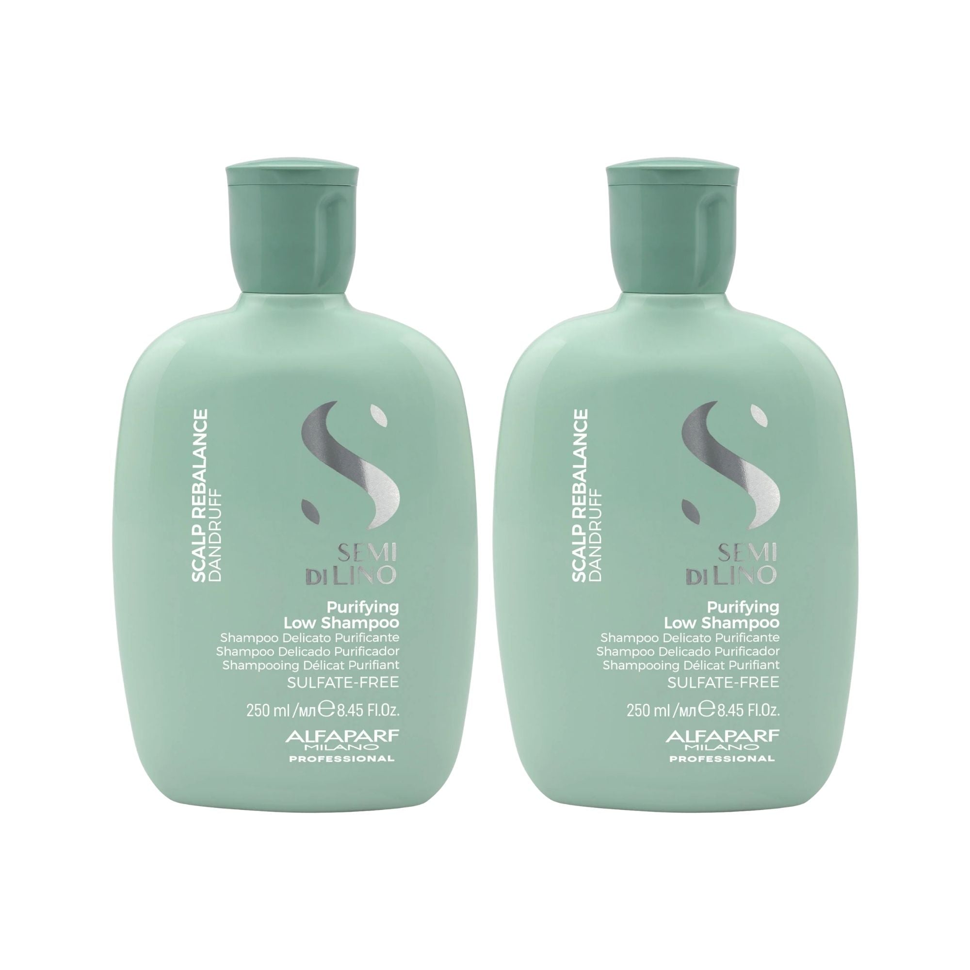 Alfaparf Milano 250ml Semi Di Lino Scalp Rebalance Balancing Low Shampoo x2-2100034930947002368