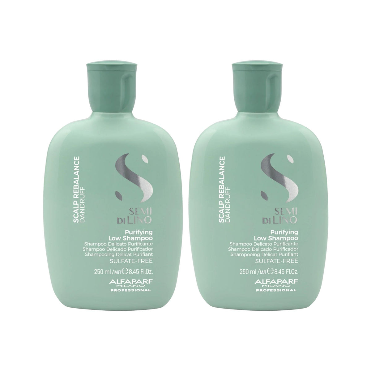 Alfaparf Milano 250ml Semi Di Lino Scalp Rebalance Balancing Low Shampoo x2-2100034930947002368