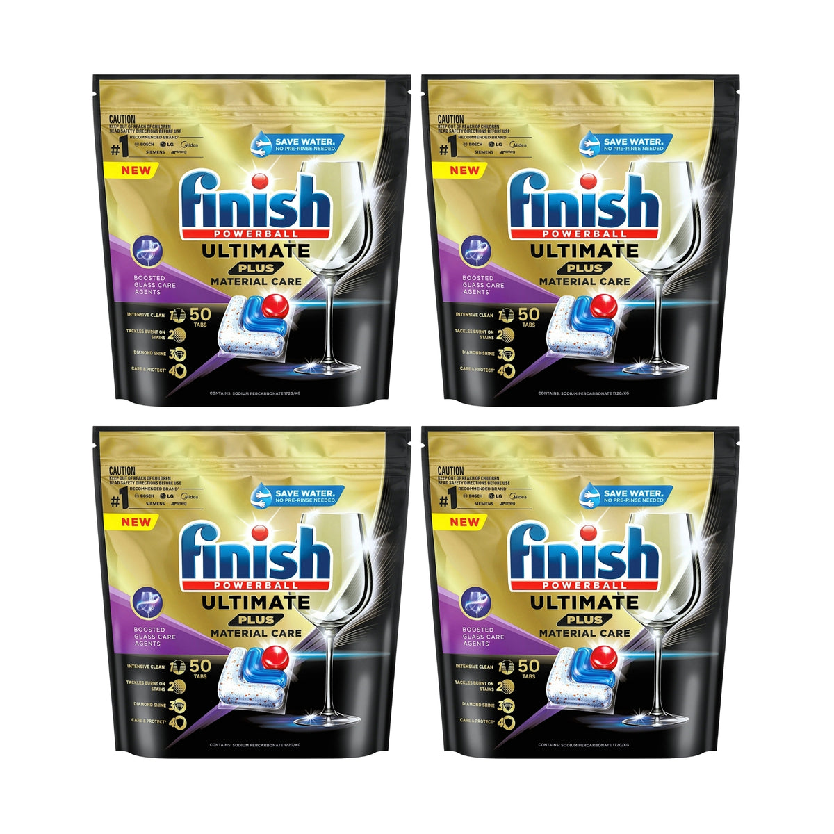 Finish Ultimate Plus Material Care x 200 Dishwasher Tablets-2109799591468273665