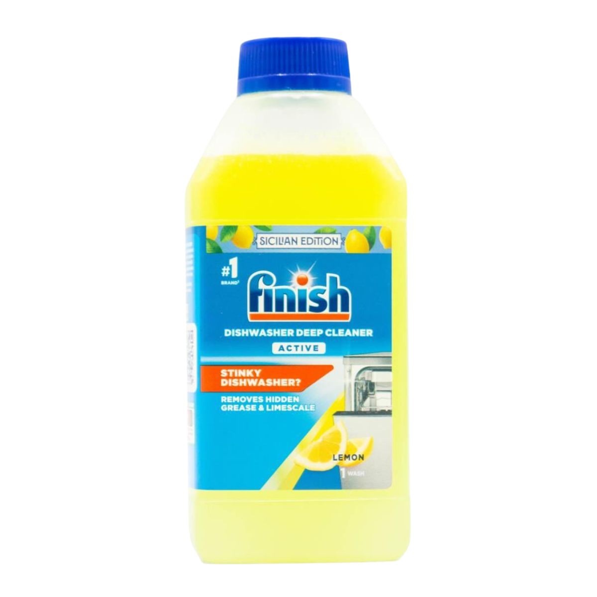 Finish 250ml Dishwasher Cleaner Lemon-1973193596416954368