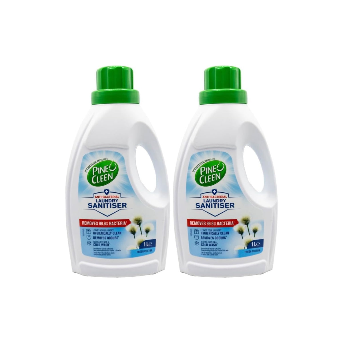 Pine O Clean 1L Anti Bacterial Fresh Cotton Laundry Sanitiser x2-2100034985108049920