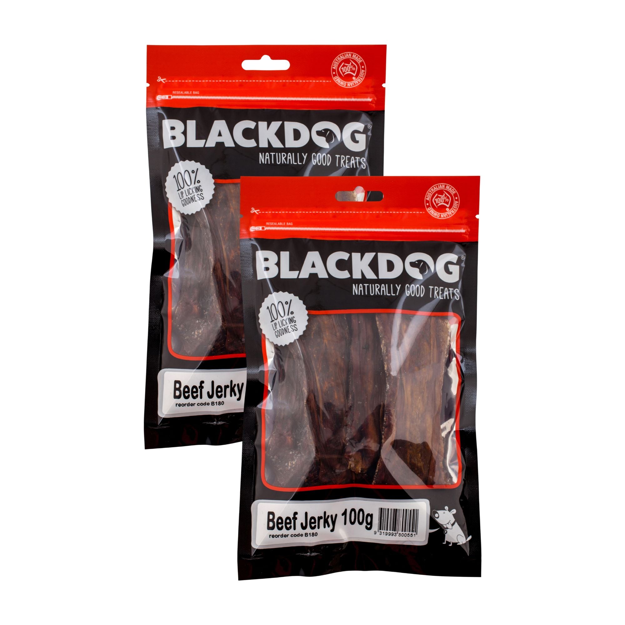 Blackdog Beef Jerky 100g x 2pk-2006733399070478337