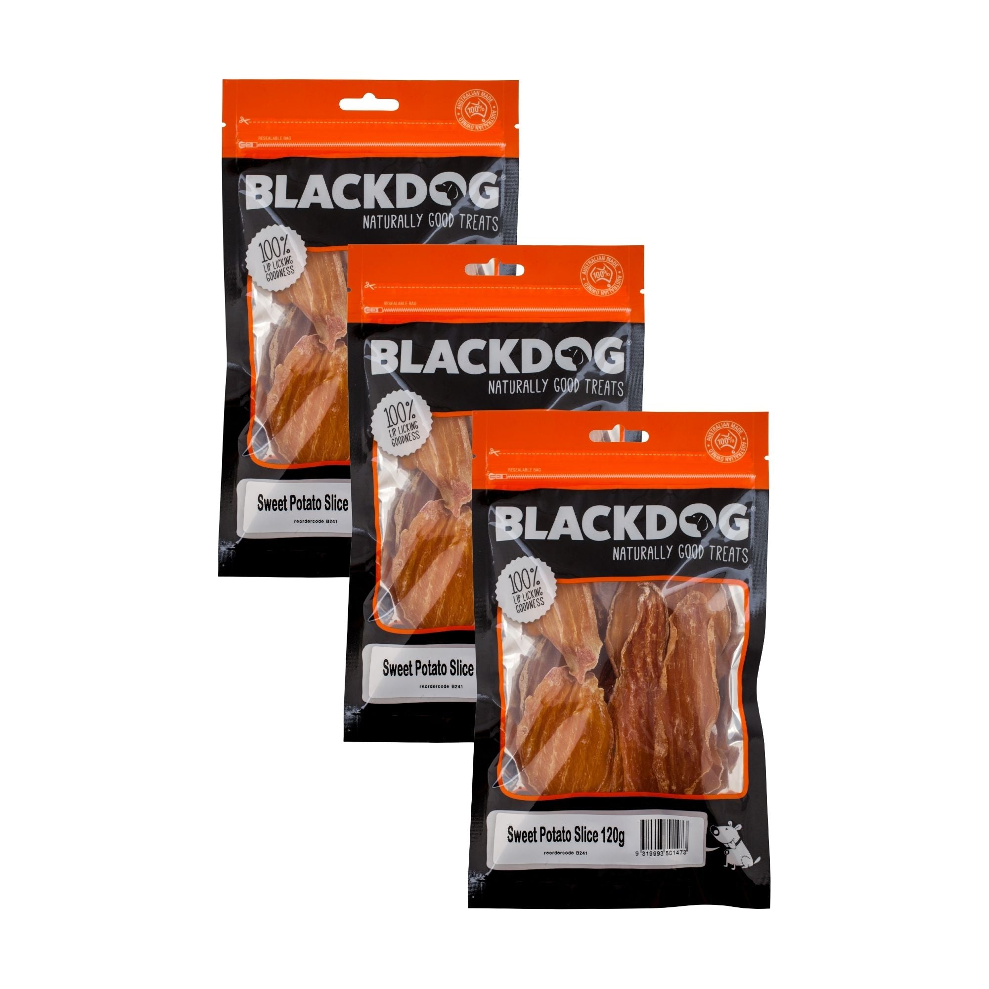 Blackdog Sweet Potato Slice 120g x 3pk-2006733404535656448