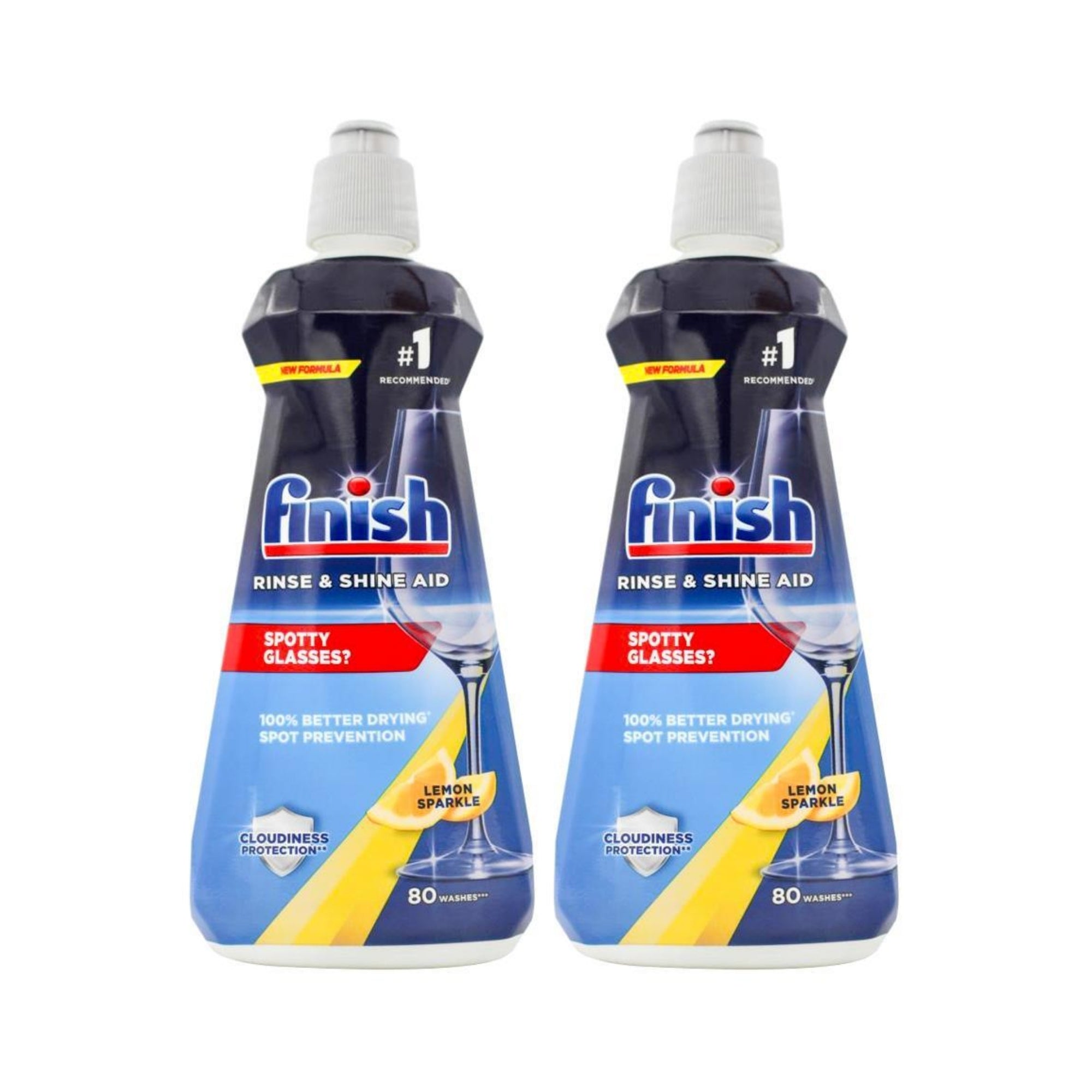 Finish Shine & Dry Regular Rinse Aid 400mL x2-2109799591770263553