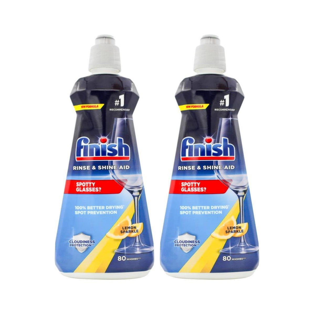 Finish Shine & Dry Regular Rinse Aid 400mL x2-2109799591770263553