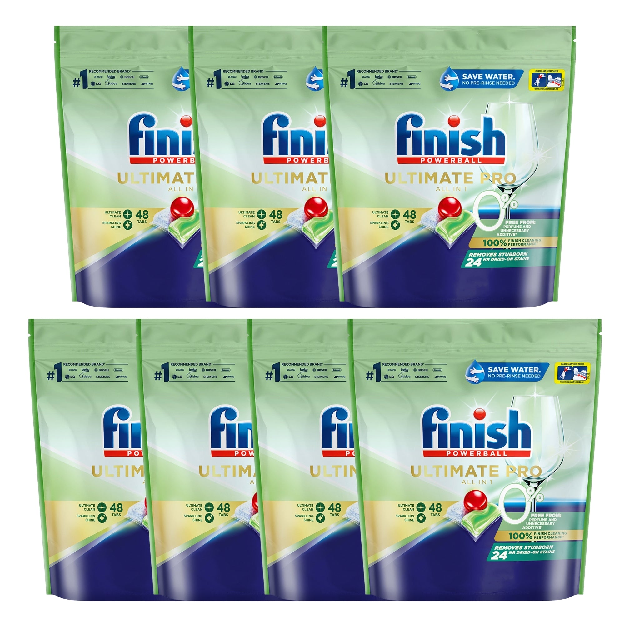 Finish Ultimate Pro 0% x 336 Dishwashing Tablets-2050056851604770816