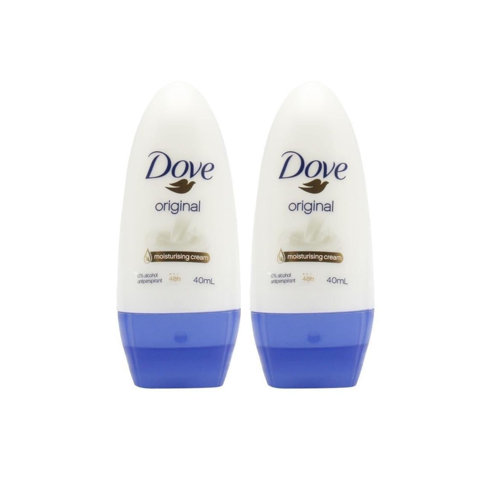 Dove 40mL 48HR Roll On Deodorant Original x2-2100034945161498624