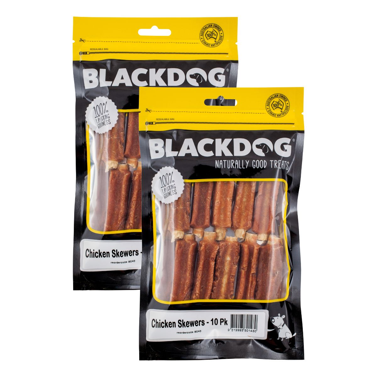 Blackdog Chicken Skewers 10pk x 2pk-2006732750438141953