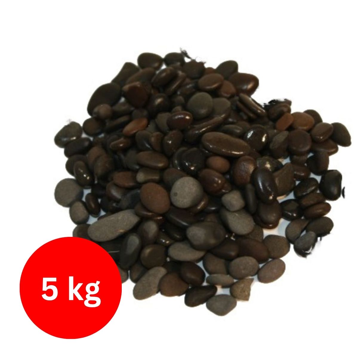 Showmaster 4-6mm Black Pebbles 5kg-1996009962509307904