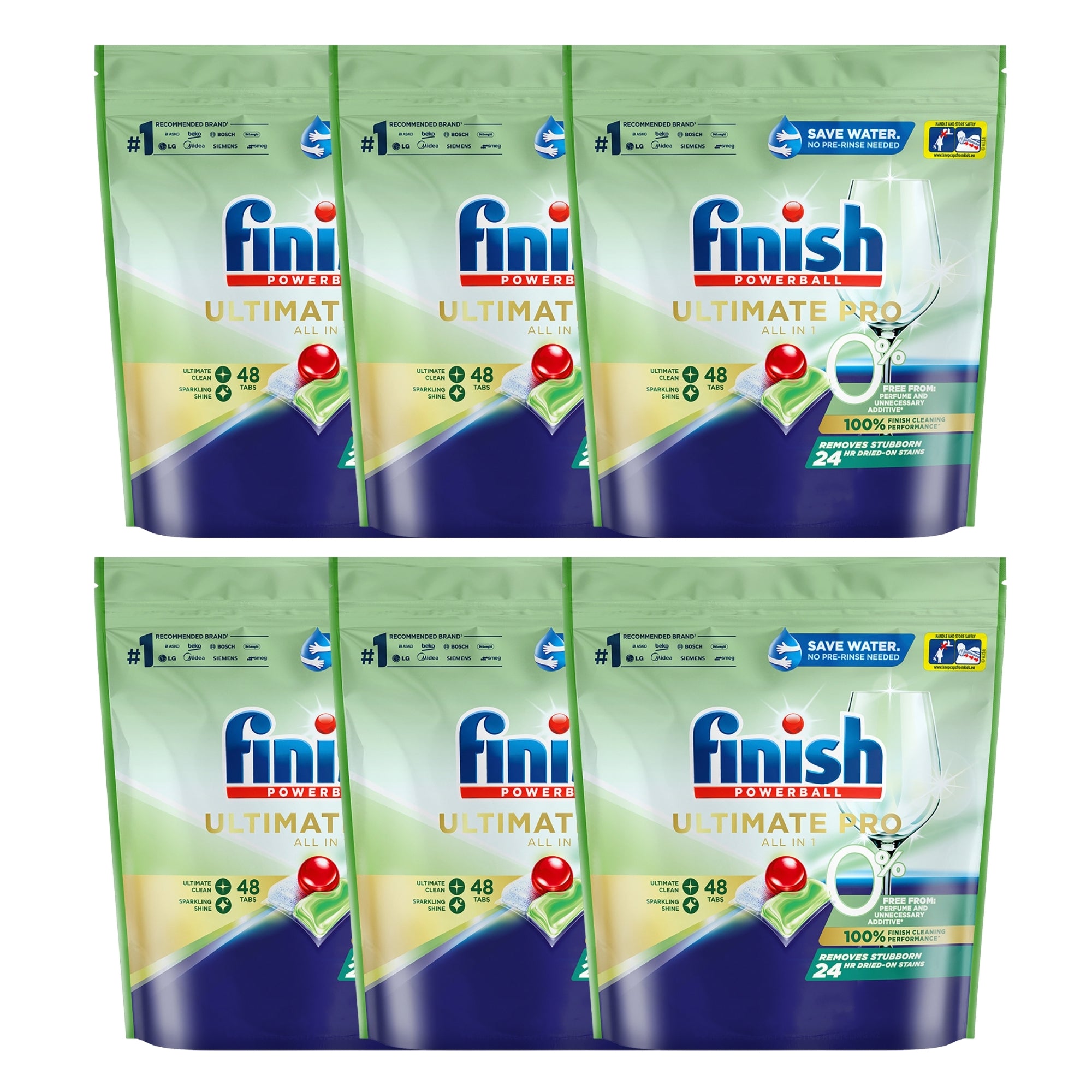 Finish Ultimate Pro 0% x 288 Dishwashing Tablets-2050056851445387264
