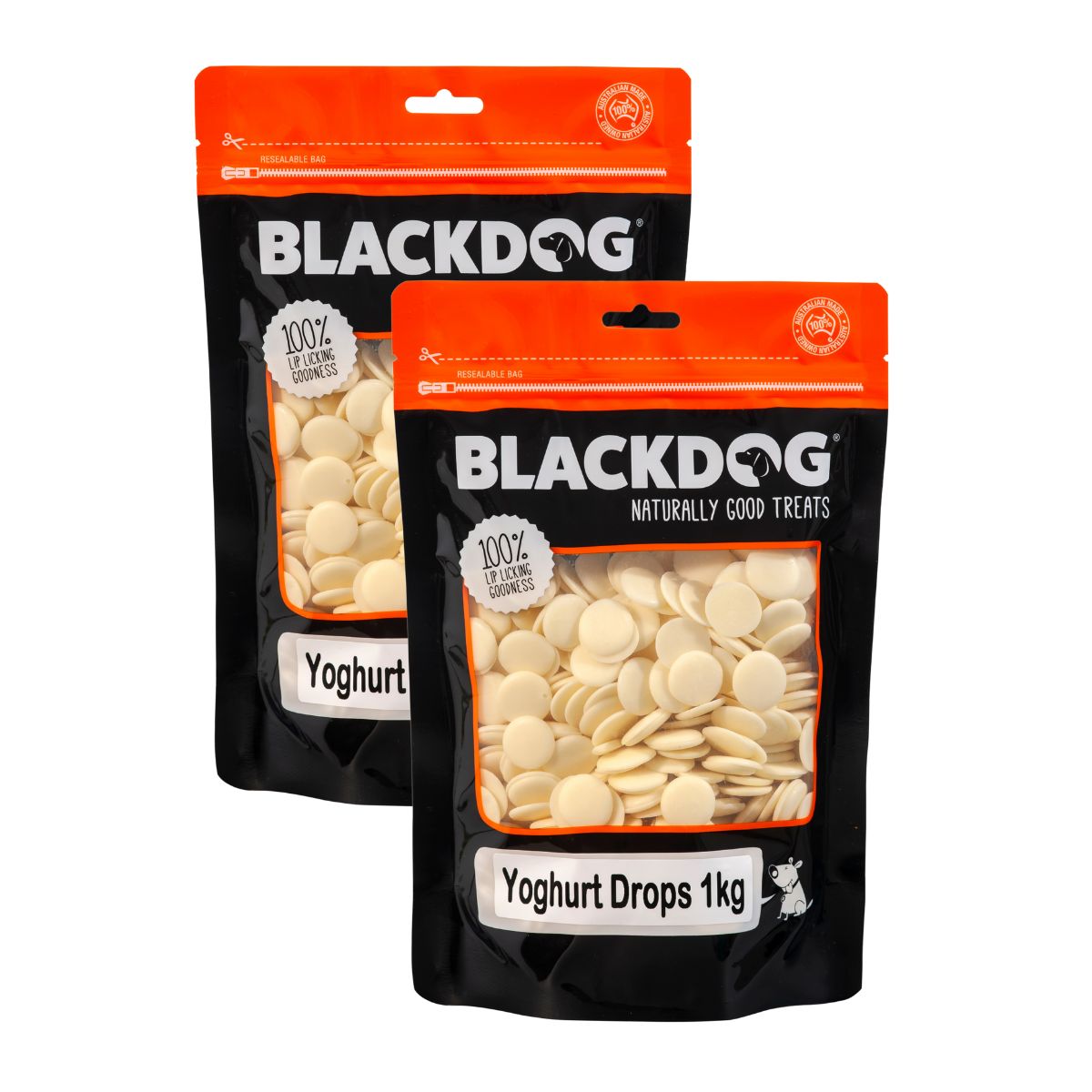 Blackdog Yoghurt Drops 1kg x 2pk-1973193589508935680
