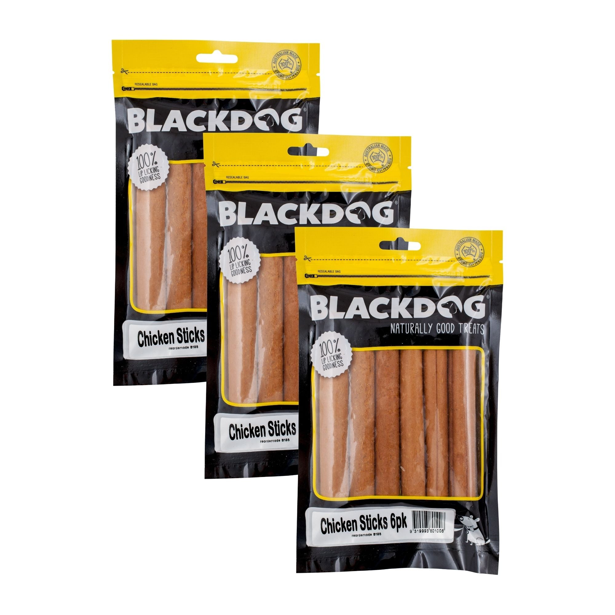 Blackdog Chicken Sticks 6 Pack x 3pk-2006733400588816384