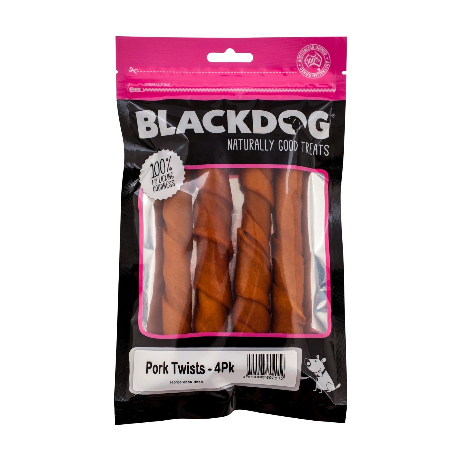 Blackdog Pork Twists 4 Pack-2006733405454209025