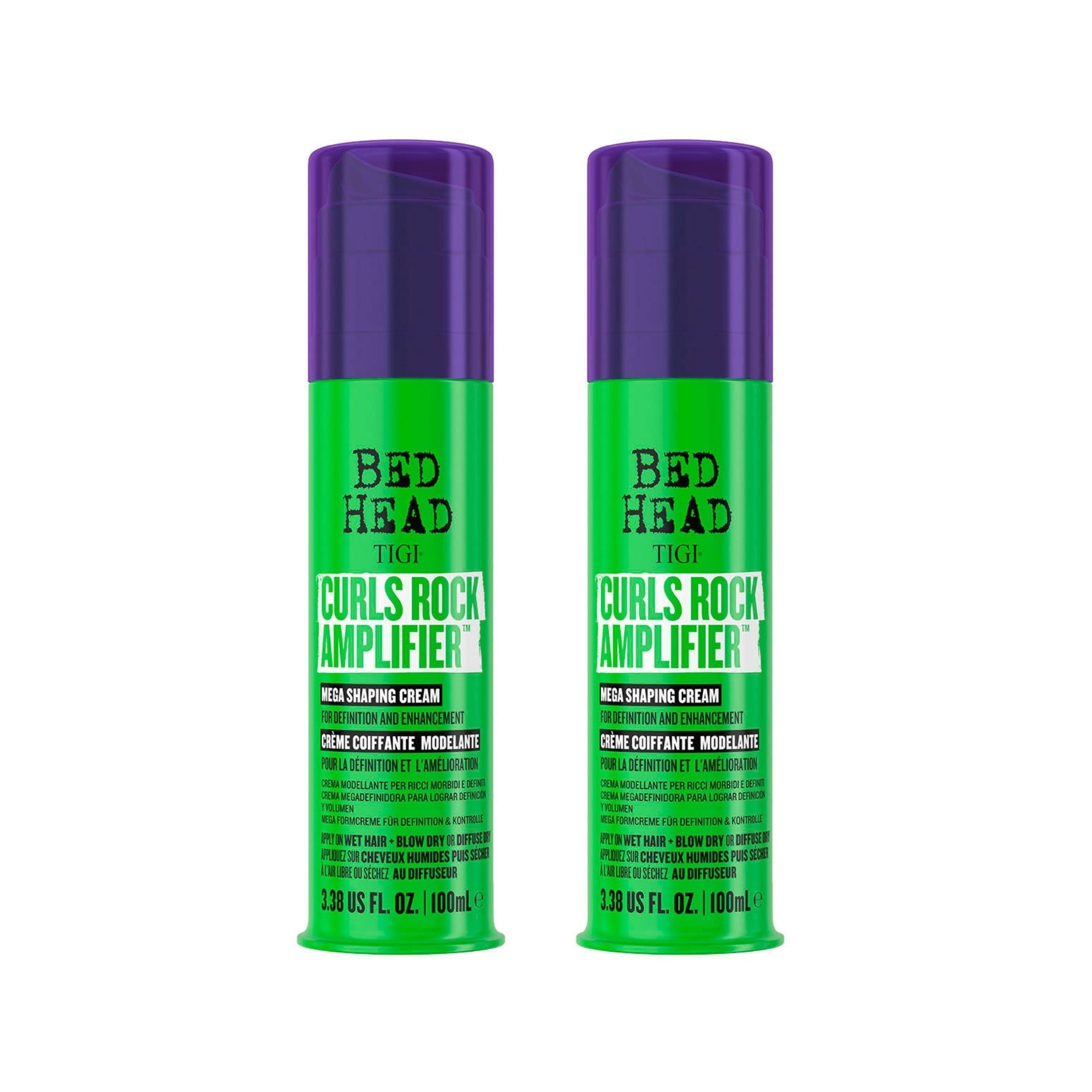 TIGI Bed Head 100ml Styling Curls Rock Amplifier x2-2100035030033240064