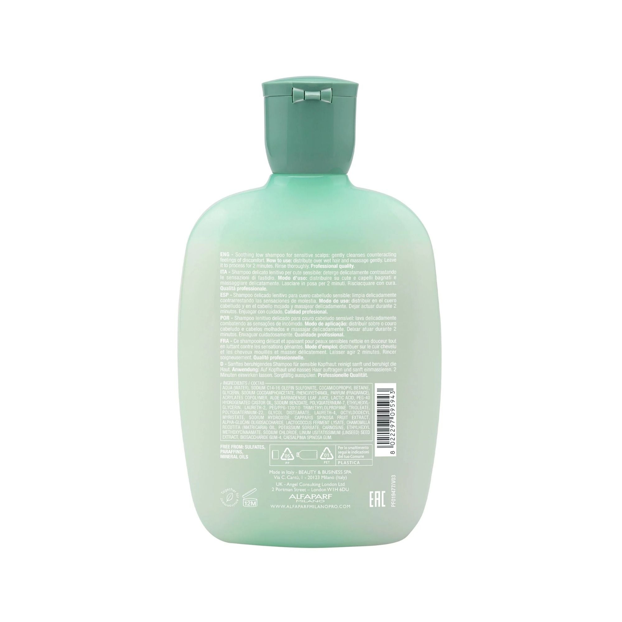 Alfaparf Milano 250ml Semi Di Lino Scalp Relief Calm Micelllar Shampoo-2100034931915886593