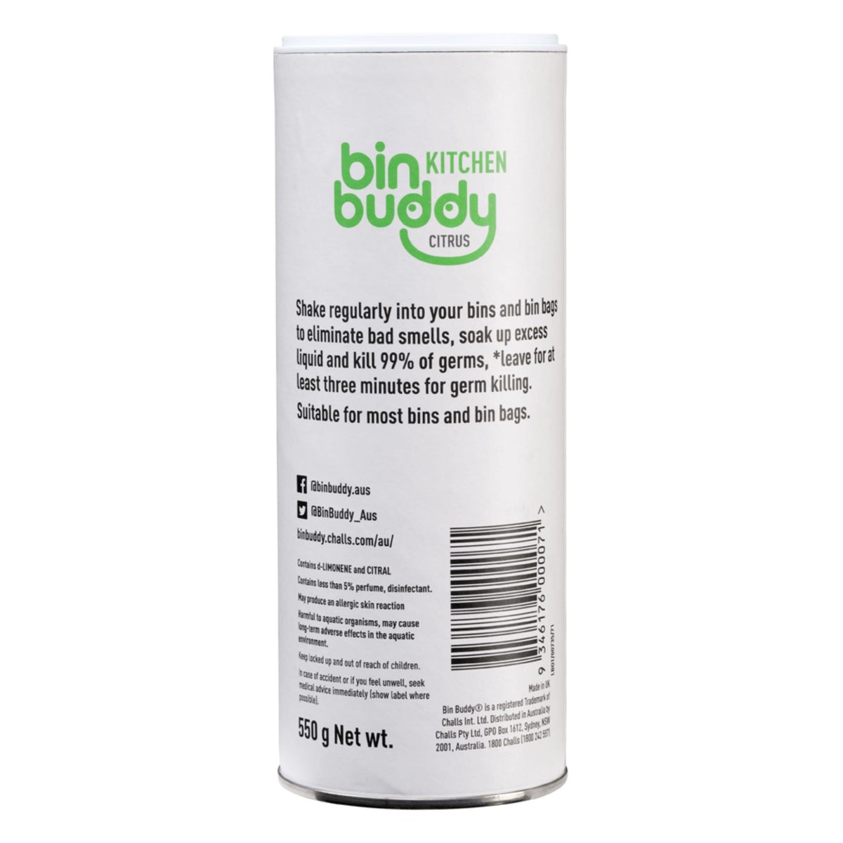 Bin Buddy Citrus 550g Powerx2-2050056813692456961