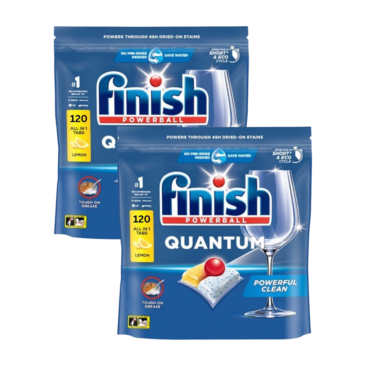 Finish Quantum Lemon x 240 Dishwasher Tablets-1996009961016135680