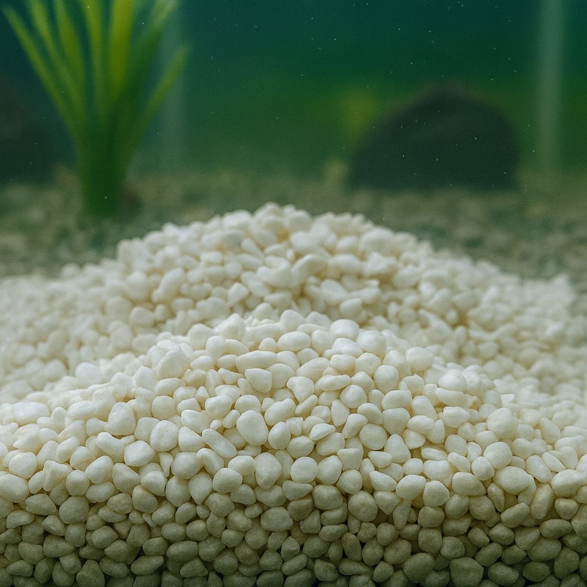 Showmaster 4-6mm Snow White Pebbles 5kg-1996009963436249089