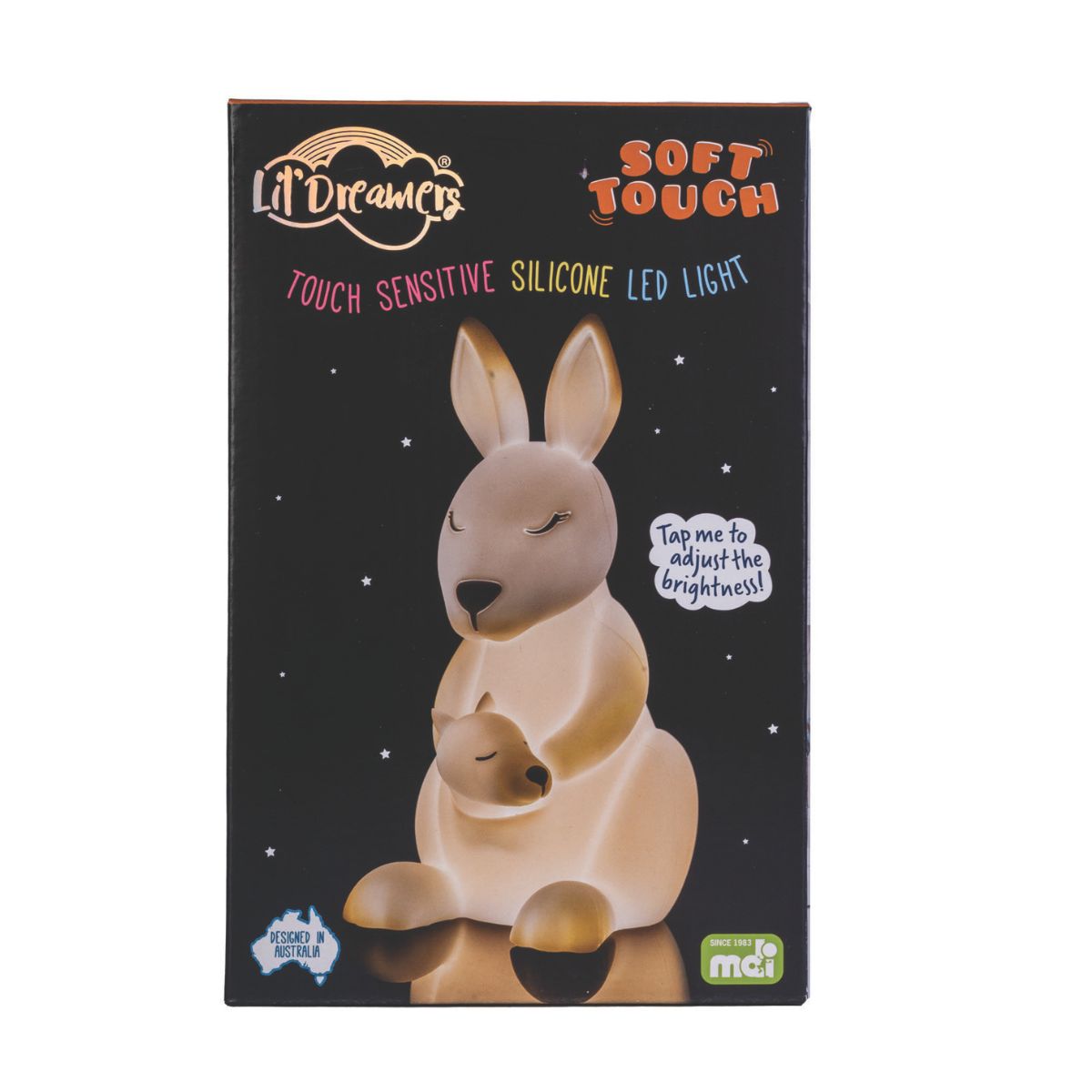 Lil' Dreamers Kangaroo Soft Touch LED Light-1984023729725902850
