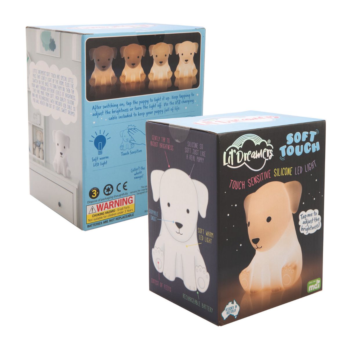 Lil' Dreamers Dog Soft Touch LED Light-1984023729147088898