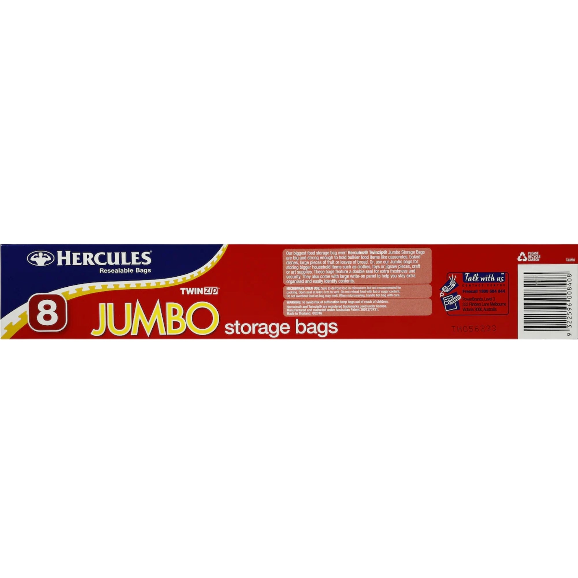 Hercules Jumbo Storage Bags 8pk x5-2050056825256153090