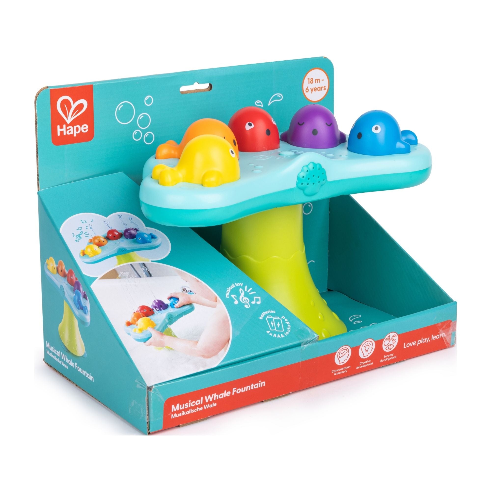 Hape Musical Whale Fountain-2100002200720904194
